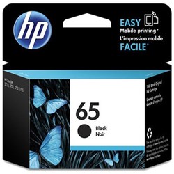 HP 65 INK CARTRIDGE BLACK N9K02AA