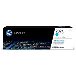 HP 202A LASERJET TONER CARTRIDGE CYAN CF501A