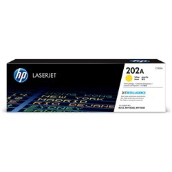 HP 202A LaserJet Toner Cartridge Yellow CF502A