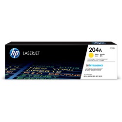 HP 204A LASERJET TONER CARTRIDGE YELLOW CF512A