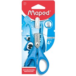 MAPED PULSE SCISSORS 130MM BLUNT TIP ASSORTED COLOURS