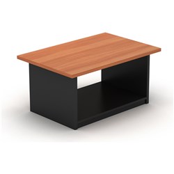 OM COFFEE TABLE 900W X 600D X 450MMH CHERRY AND CHARCOAL
