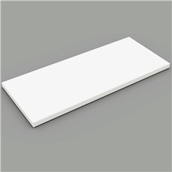 OM STRAIGHT DESK TOP ONLY 1800W X 900D X 25MMH WHITE