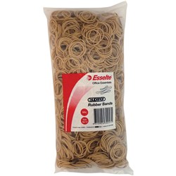 ESSELTE SUPERIOR RUBBER BANDS SIZE 34 BAG 500GM