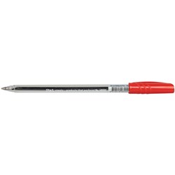 STAT BALLPOINT PEN MEDIUM 1MM RED
