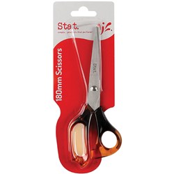 STAT SCISSORS OFFICE 180MM TORTOISE SHELL HANDLE