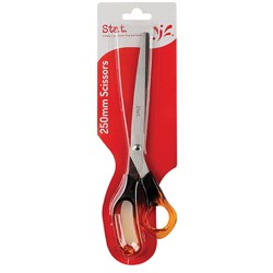 STAT SCISSORS OFFICE 250MM TORTOISE SHELL HANDLE