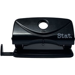 STAT HOLE PUNCH 2 HOLE SMALL 10 SHEET CAPACITY PLASTIC BLACK
