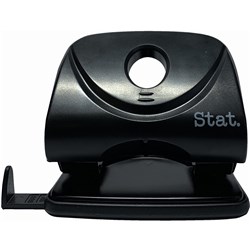 STAT HOLE PUNCH 2 HOLE LARGE 30 SHEET CAPACITY BLACK