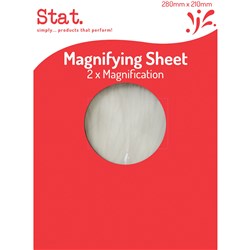 STAT MAGNIFYING SHEET 280X210MM