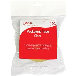 STAT PACKAGING TAPE 48MM X 50M CLEAR