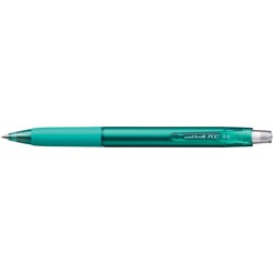 UNI-BALL URN180 RE ERASABLE GEL ROLLERBALL PEN RETRACTABLE FINE 0.5MM GREEN
