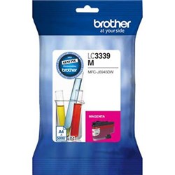BROTHER LC-3339XLM INK CARTRIDGE HIGH YIELD MAGENTA