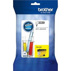 BROTHER LC-3339XLY INK CARTRIDGE HIGH YIELD YELLOW