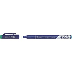 PILOT FRIXION FINELINER PEN ERASABLE SUPER FINE 0.45MM GREEN
