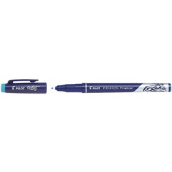 PILOT FRIXION FINELINER PEN ERASABLE SUPER FINE 0.45MM LIGHT BLUE