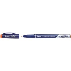 PILOT FRIXION FINELINER PEN ERASABLE SUPER FINE 0.45MM ORANGE