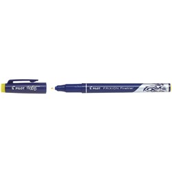 PILOT FRIXION FINELINER PEN ERASABLE SUPER FINE 0.45MM YELLOW