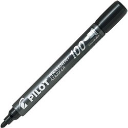 PILOT SCA-100 PERMANENT MARKER BULLET 1MM BLACK