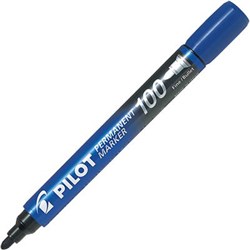 PILOT SCA-100 PERMANENT MARKER BULLET 1MM BLUE