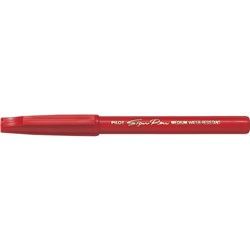 PILOT SIGN PEN MARKER BULLET 2MM RED