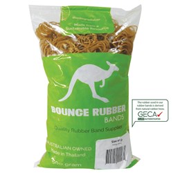 BOUNCE RUBBER BANDS SIZE 12 BAG 500GM