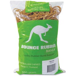 BOUNCE RUBBER BANDS SIZE 14 BAG 500GM