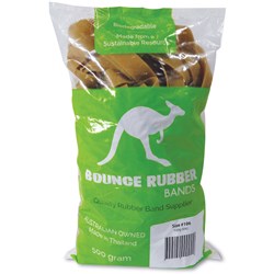 BOUNCE RUBBER BANDS SIZE 106 BAG 500GM