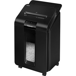 FELLOWES AUTOMAX 100M MINI-CUT SHREDDER BLACK