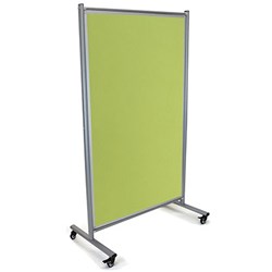 VISIONCHART MODULO MOBILE PINBOARD 1800X1000MM LIME