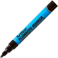 ARTLINE PLUMBERS PERMANENT MARKER BULLET 1.5MM BLACK