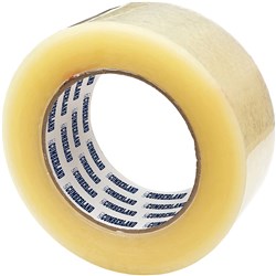 CUMBERLAND PACKAGING TAPE 45 MICRON 48MM X 75M CLEAR PACK OF 6