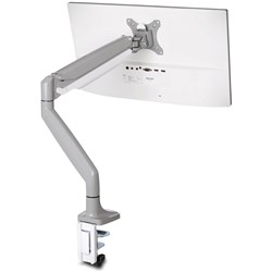 KENSINGTON SMARTFIT ONE-TOUCH SINGLE MONITOR ARM SILVER GREY