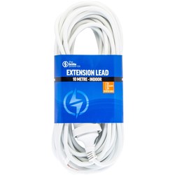 THE BRUTE POWER CO. EXTENSION LEAD 10 METRE WHITE