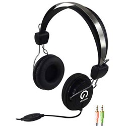 SHINTARO 105M STEREO HEADSET WITH INLINE MICROPHONE BLACK