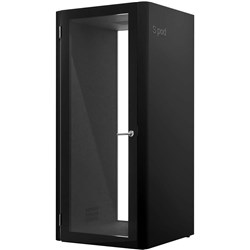 INAPOD ACOUSTIC OFFICE POD SERIES 1 - SINGLE POD 1000W 1000D X 2170MMH BLACK