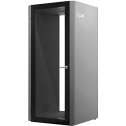 INAPOD ACOUSTIC OFFICE POD SERIES 1 - SINGLE POD 1000W 1000D X 2170MMH SILVER