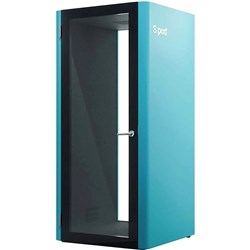INAPOD ACOUSTIC OFFICE POD SERIES 1 - SINGLE POD 1000W 1000D X 2170MMH TURQUOISE