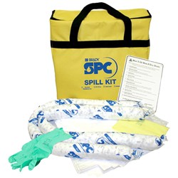 SPC VEHICLE SPILL KIT BAG OIL ONLY 20 LITRES WHITE