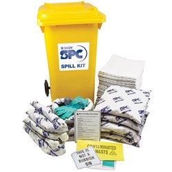 SPC MOBILE SPILL KIT OIL ONLY LARGE 240 LITRES WHITE