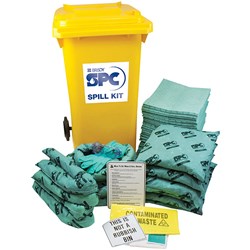 SPC MOBILE SPILL KIT CHEMICAL LARGE 200-250 LITRES GREEN