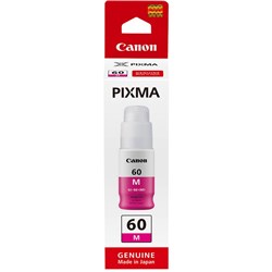 CANON PIXMA GI60 INK BOTTLE REFILL MAGENTA
