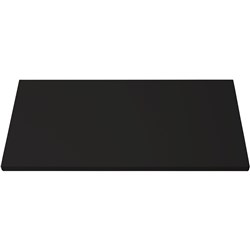 RAPIDLINE GO STEEL TAMBOUR ACCESSORY SHELF 1000W X 380D X 25MMH BLACK