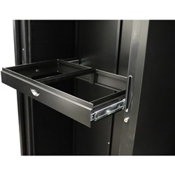 RAPIDLINE GO STEEL TAMBOUR ACCESSORY ROLL OUT FILE FRAME 695W X 360D X 95MMH BLACK