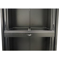 RAPIDLINE GO STEEL TAMBOUR ACCESSORY ROLL OUT FILE FRAME 1020W X 360D X 95MMH BLACK