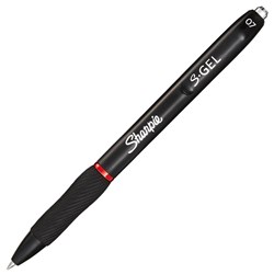 SHARPIE GEL PEN RETRACTABLE 0.7MM RED