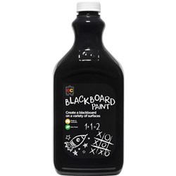 EC BLACKBOARD PAINT 2L BLACK