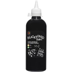 EC BLACKBOARD PAINT 500ML BLACK