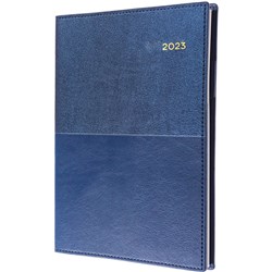 COLLINS VANESSA FINANCIAL YEAR DIARY A4 WEEK TO VIEW BLUE
