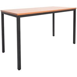RAPIDLINE DRAFTING HEIGHT TABLE 1800W X 900D X 900MMH BEECH TOP BLACK FRAME